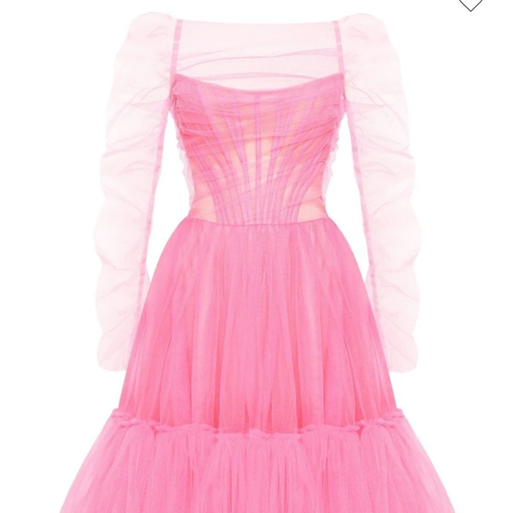 All-In-Pink bustier tulle dress Milla dress excellent condition